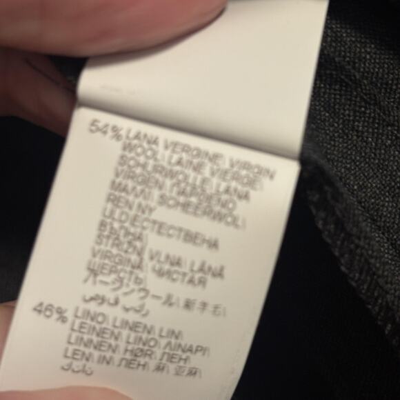 Brunello Cucinelli Blazer Womens 38 US 2 Black Gray Evening Tuxedo Wool Silk - Picture 8 of 12